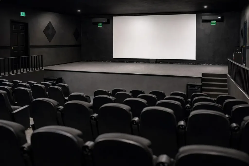 Sala de proyección del Museo Vida y Obra de Jesucristo