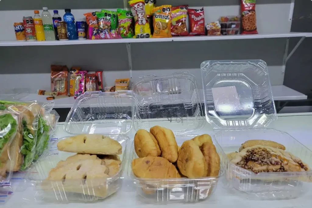 Área de snacks del Museo Vida y Obra de Jesucristo