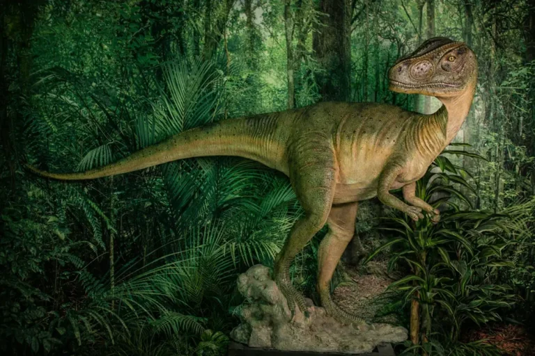 Exposición Fósiles de dinosaurio en Museo Vida y Obra de Jesucristo