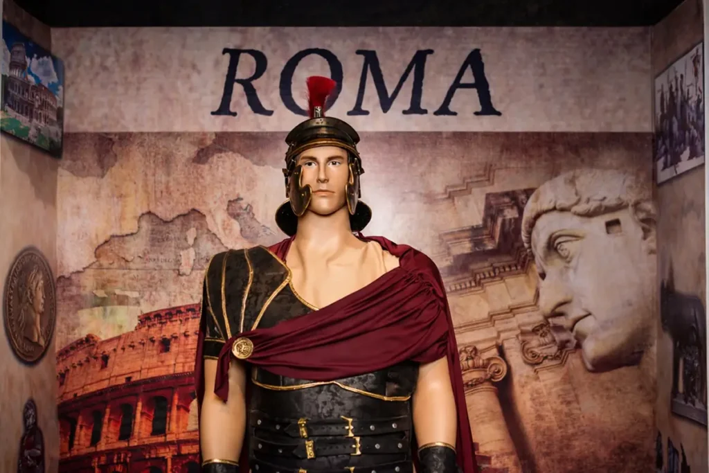 Exposición El mundo bajo el imperio Romano Museo Vida y Obra de Jesucristo