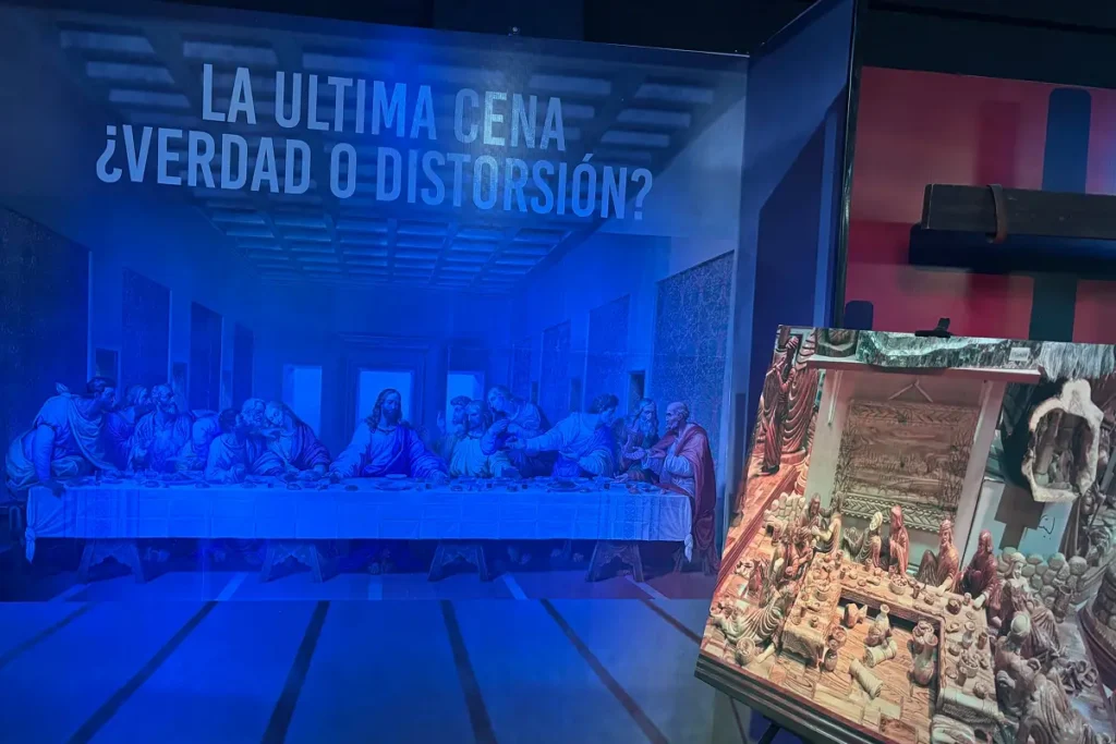 Exposición La ultima cena Museo Vida y Obra de Jesucristo
