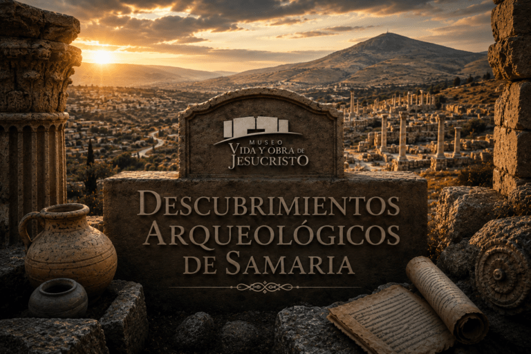 3. Samaria: descubrimientos arqueológicos relacionados con Jesús