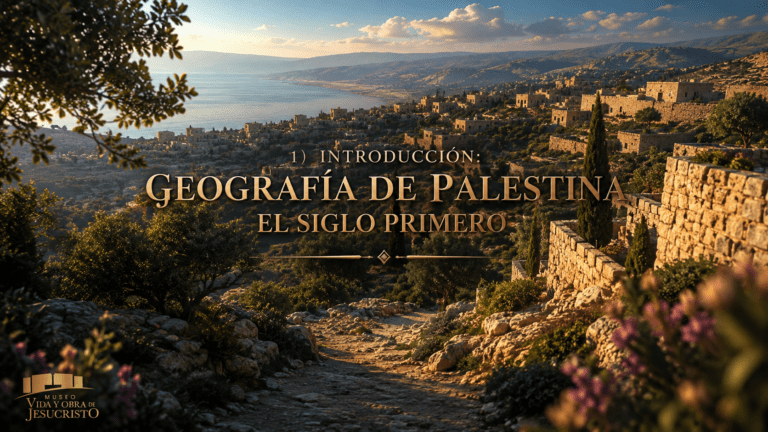 01. Introducción: Geografía de palestina el siglo primero