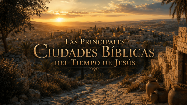 02. Las Principales Ciudades Bíblicas del tiempo de Jesús