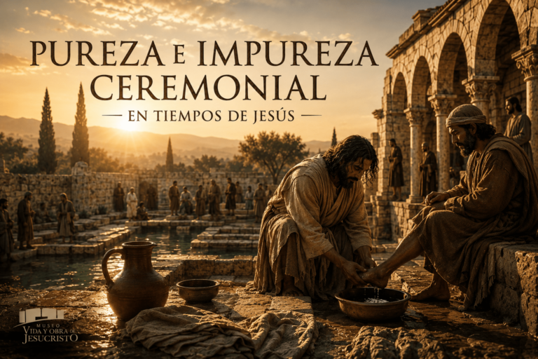 Purificación y lavamiento en los tiempos de Jesús