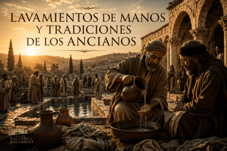 Lavamiento de manos en los tiempos de Jesús