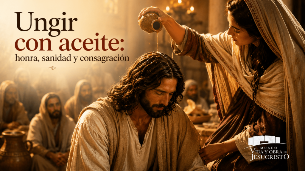 Ungir con perfumes en los tiempos de Cristo
