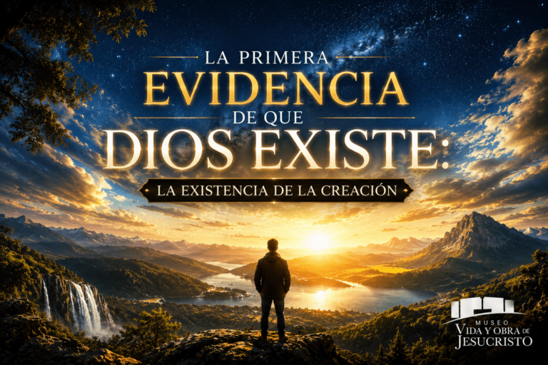 1. La primera evidencia de que Dios existe; La existencia de la creación
